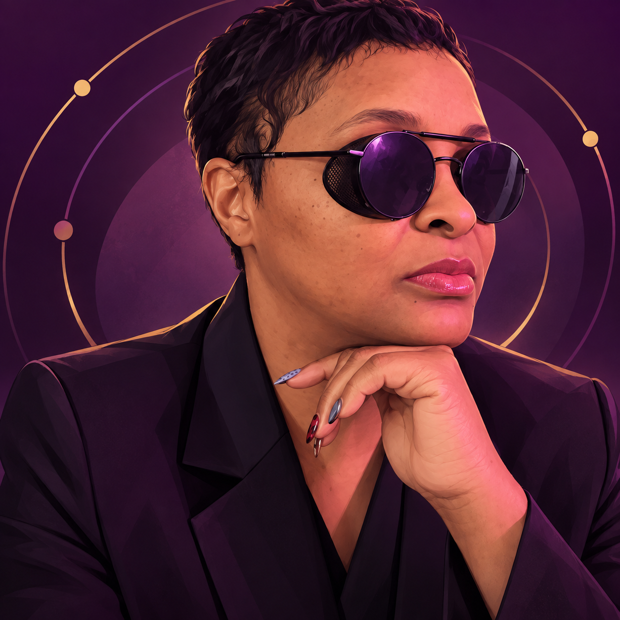 Animated portrait of Ju’lia Samuels